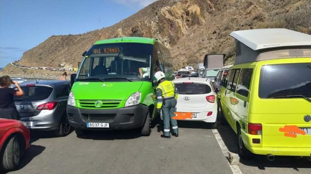 anaga rural park traffic crisis tenerife file