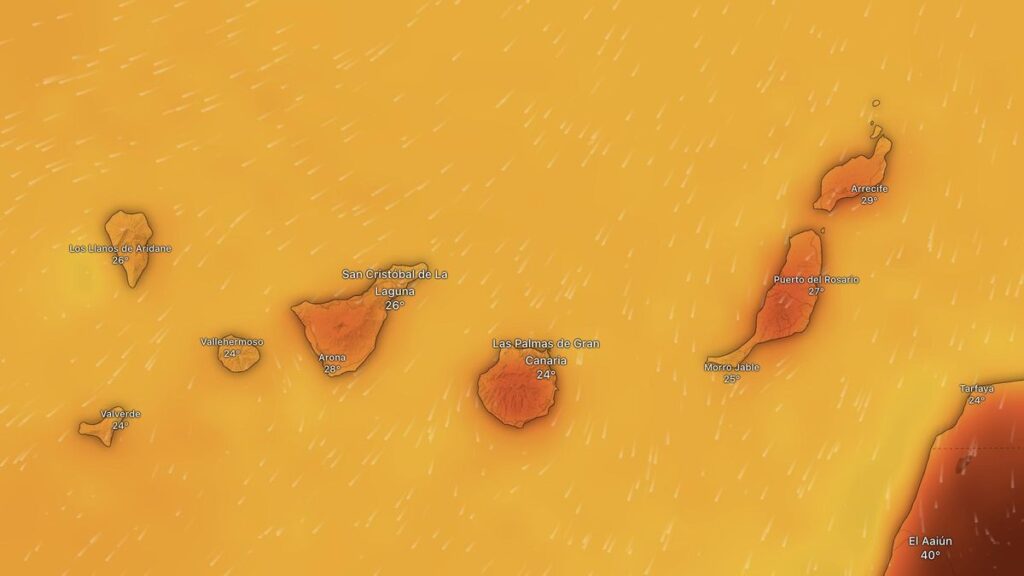 canary islands heatwave warnings this week file