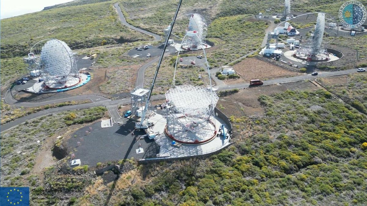 Cherenkov Telescope Array in La Palma  