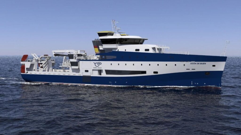 odon de buen research ship canary islands file