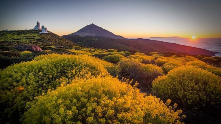 teide triangular shadow canary islands file