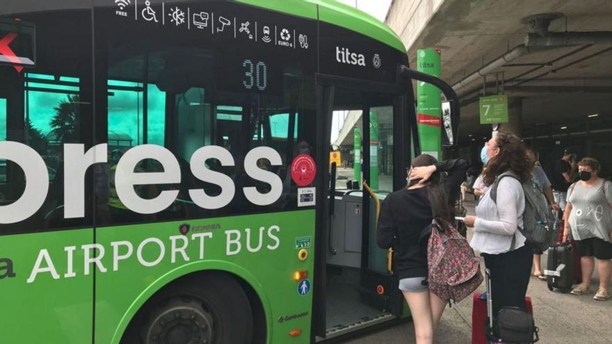 tenerife airport shuttle binter titsa file