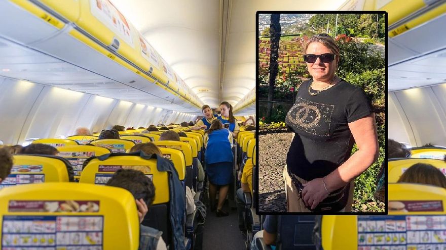 tenerife ryanair snack dispute police escort file