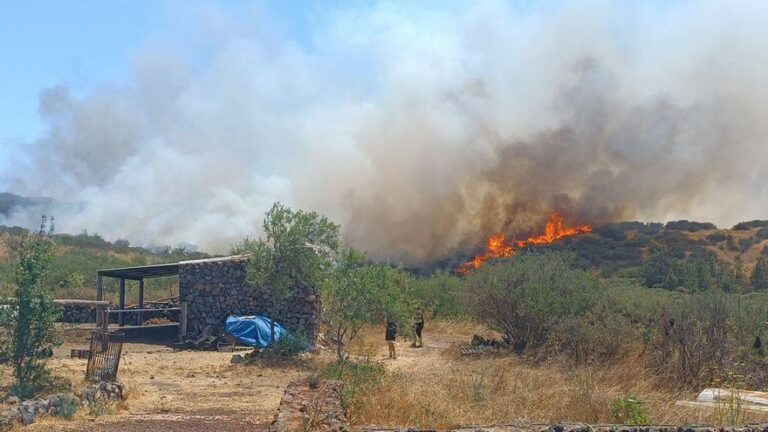tenerife wildfire evacuation el tanque file