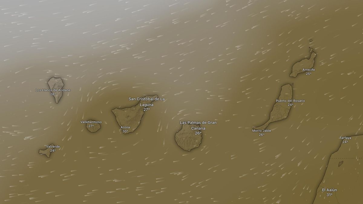 Canary Islands weather warnings