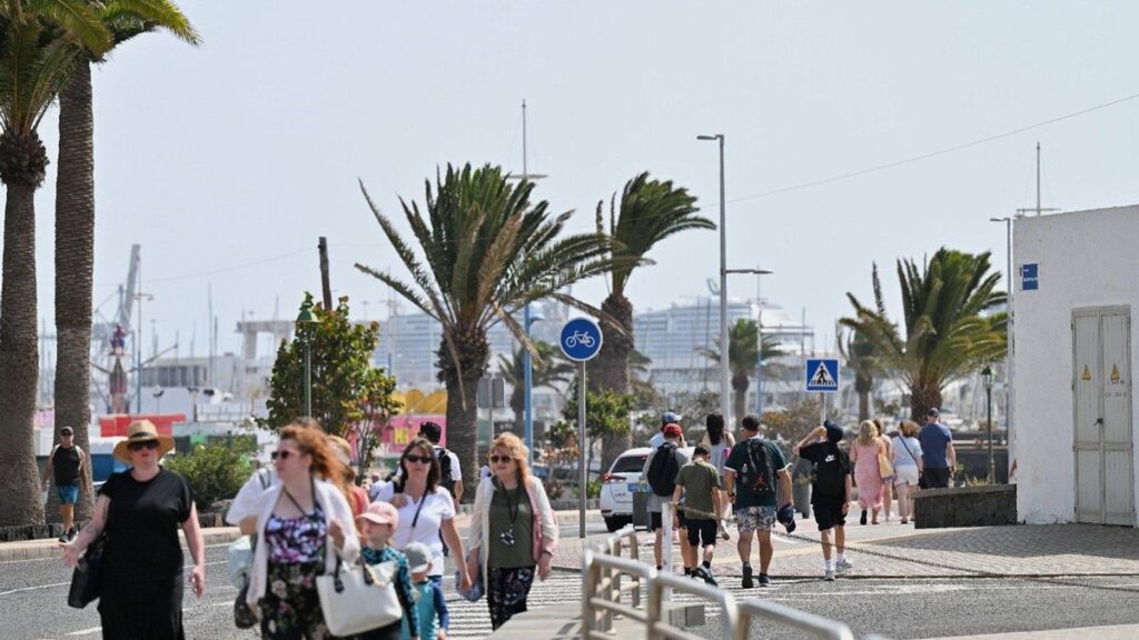 cruise ships lanzarote arrecife october file