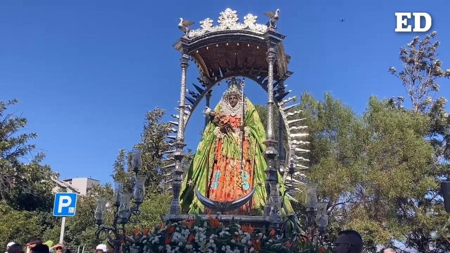 virgin candelaria devotion beyond canary islands file