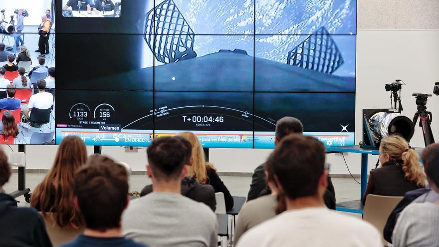 Tenerife satellite control center