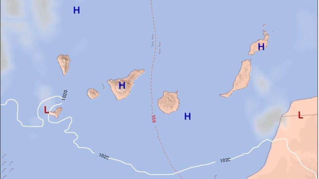canary islands weather forecast clear skies calima