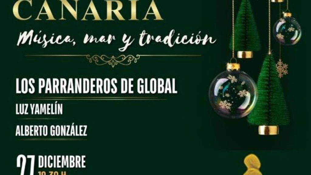 las palmas canarian christmas music event plaza espana